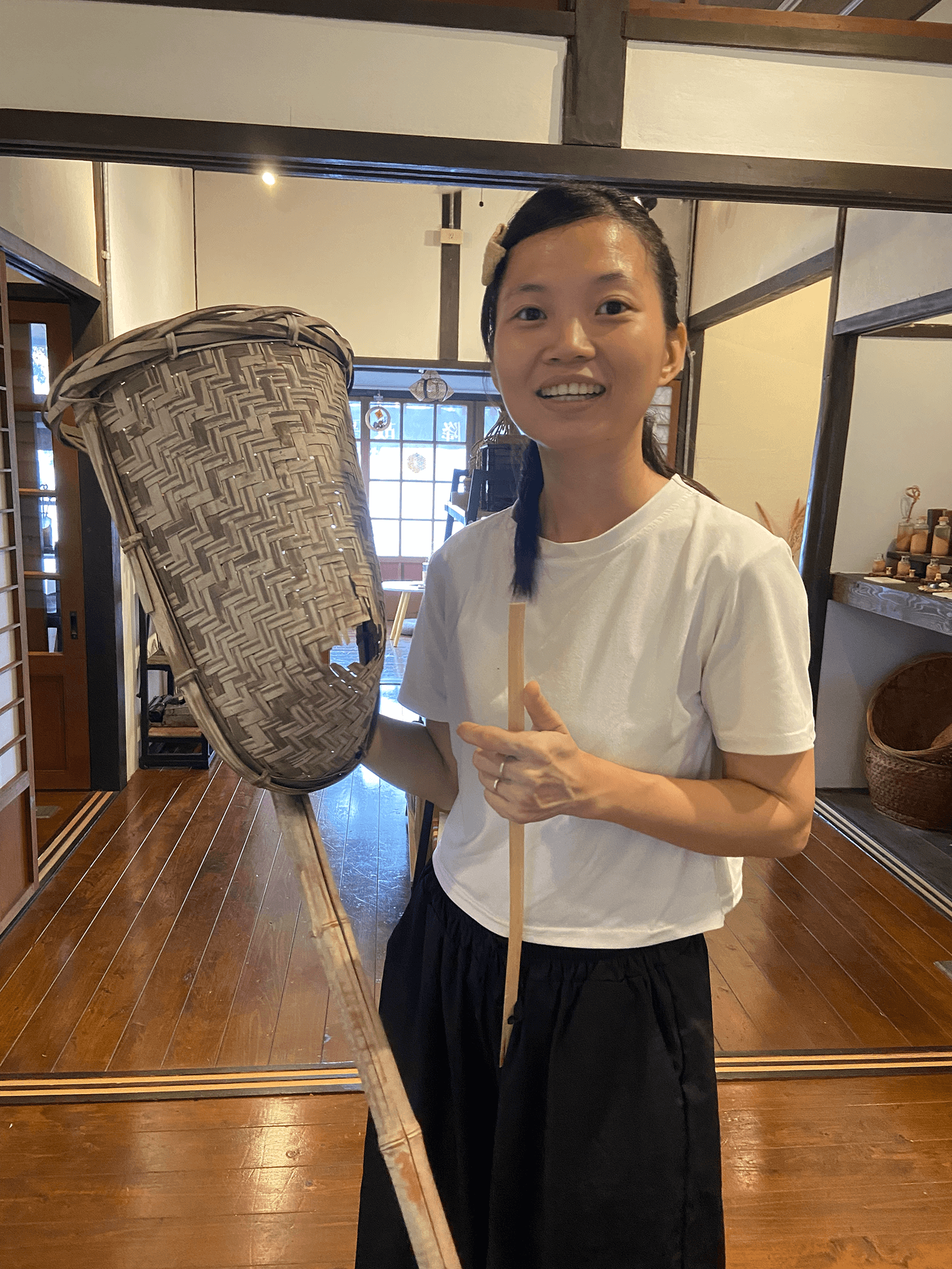 蔡惠婷與竹戽斗